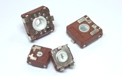 SMD potentiometers available in 9 and 14mm