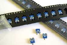 SMD trimmers available in Tape and Reel (T&R) packaging